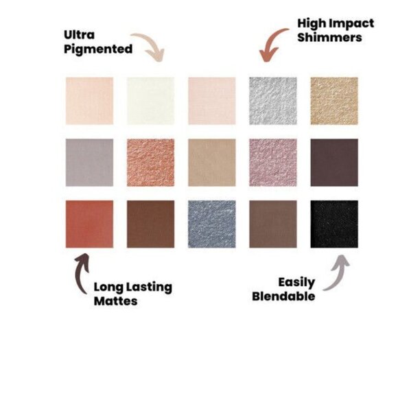 Ace Beaute Womens Smoky Roses Eye Palette Brand New in box Limited Ed HTF - Picture 3 of 6